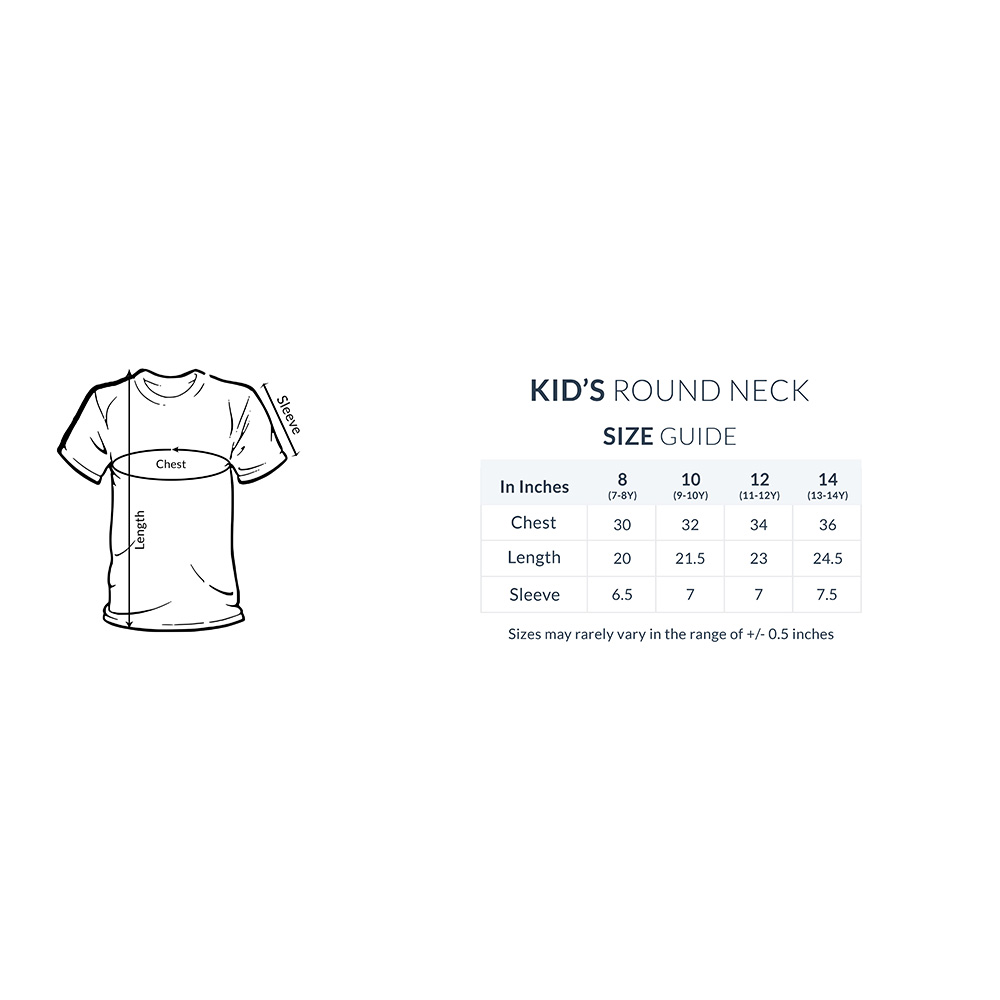Kids Half Sleeve Round Neck T-Shirt - Stylish, Comfy, and Perfect for Everyday Adventures - Image 37