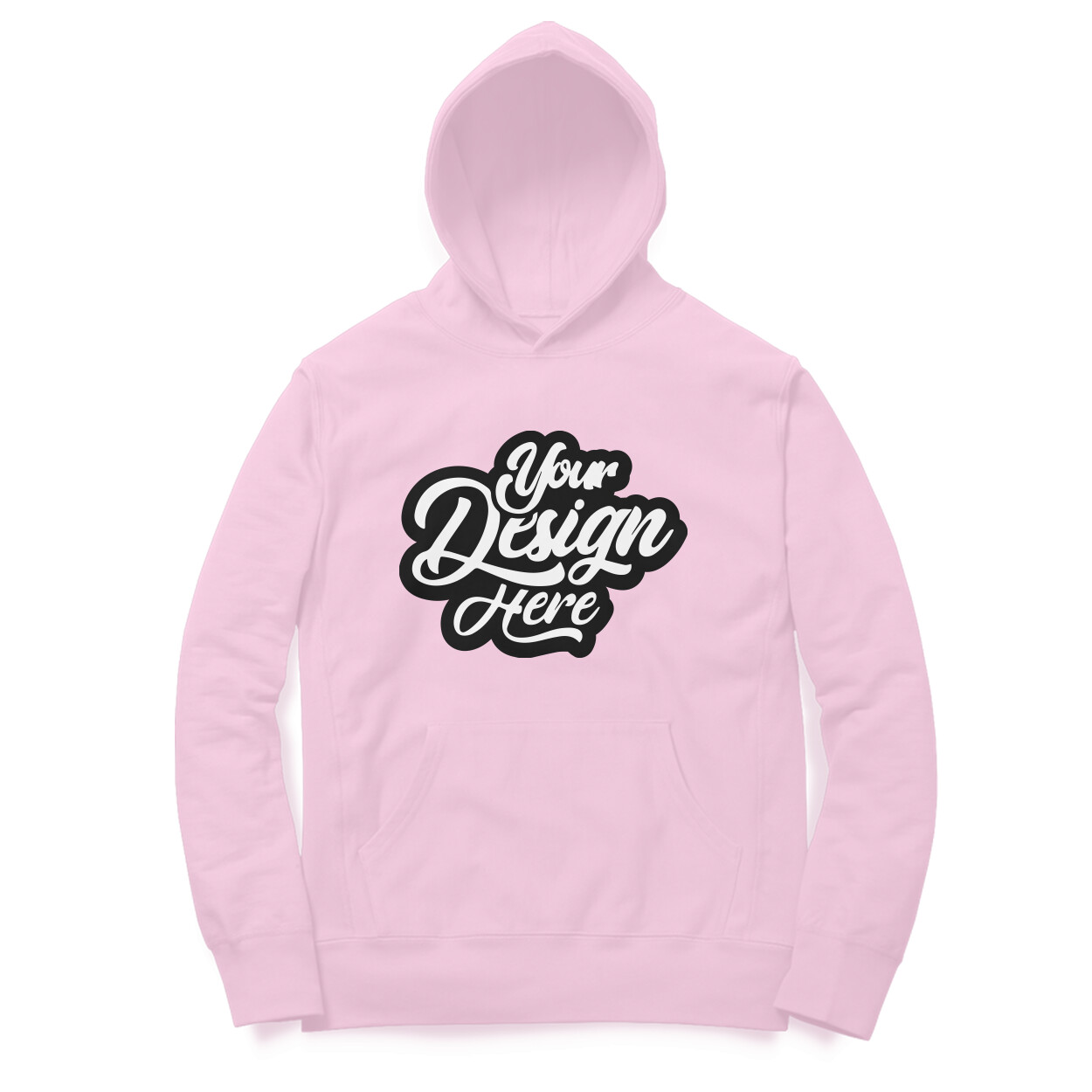 Unisex Hoodie - Comfortable, Stylish, and Sustainable - Print Own Design - Printed on Front side only