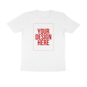Printed Unisex Half Sleeve Round Neck T-Shirt - Trendy and Comfortable